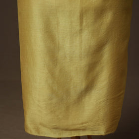 Handpainted Srikalahasti Handloom Chanderi Silk Unstitched Kurta (2.5M) 06
