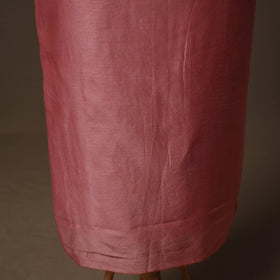 Handpainted Srikalahasti Handloom Chanderi Silk Unstitched Kurta (2.5M) 14