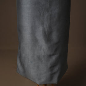Handpainted Srikalahasti Handloom Chanderi Silk Unstitched Kurta (2.5M) 15