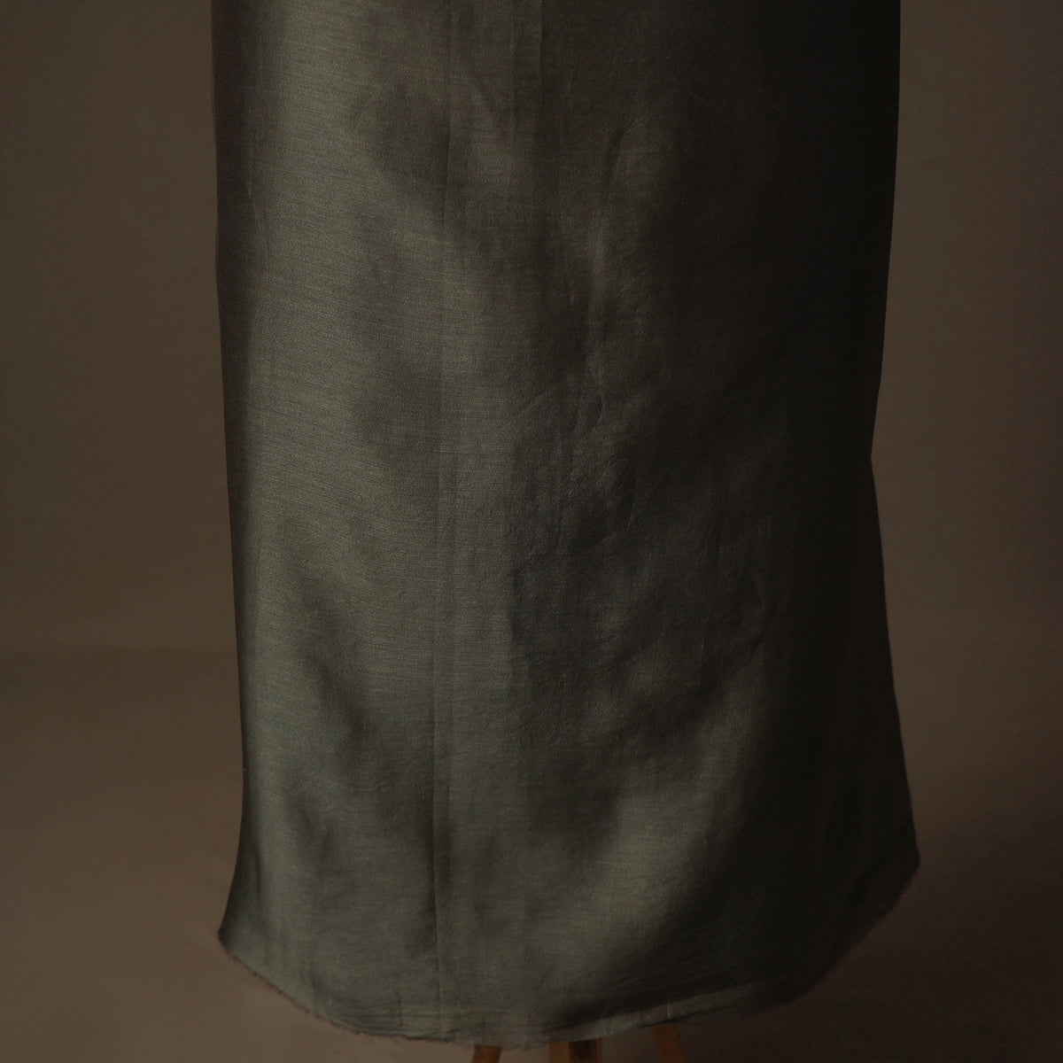 Handpainted Srikalahasti Handloom Chanderi Silk Unstitched Kurta (2.5M) 16