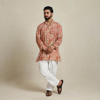 Batik men kurta 