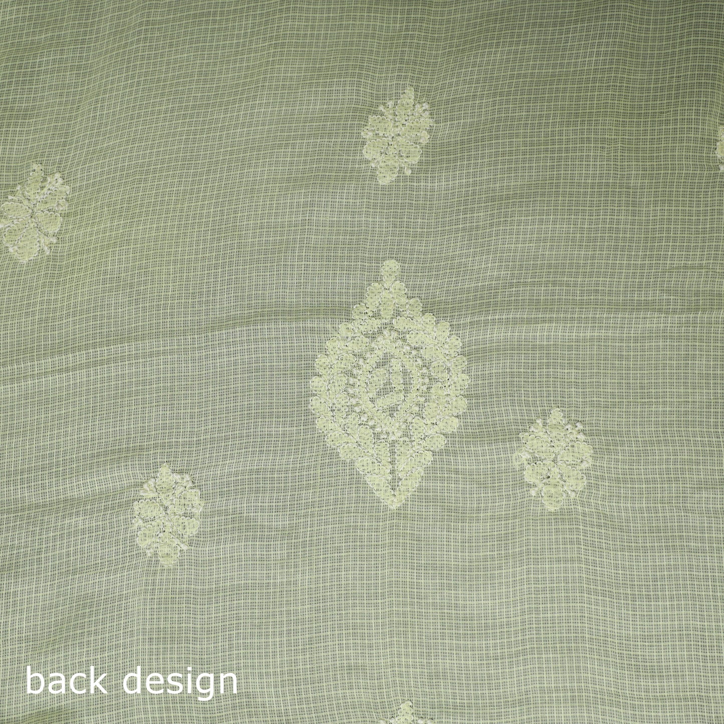 Lucknowi Chikankari Kota Doria Cotton Unstitched Dress Material: Kurta with Dupatta 31