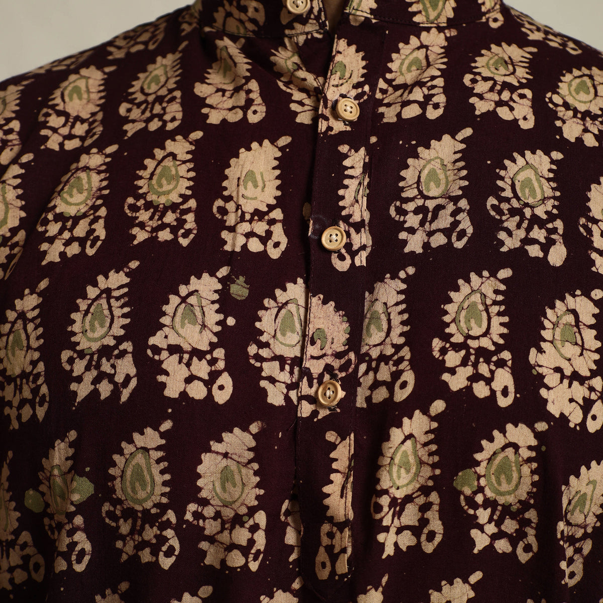 Batik men kurta 