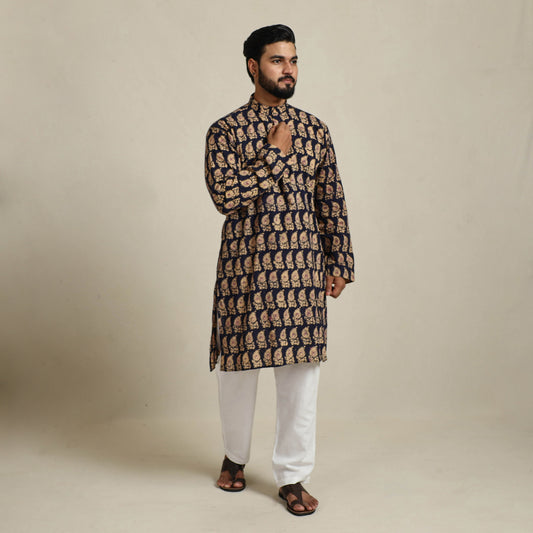 Batik men kurta 