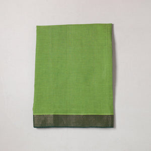 Mangalagiri Handloom Cotton Zari Border Precut Fabric (2.1 meter) 11