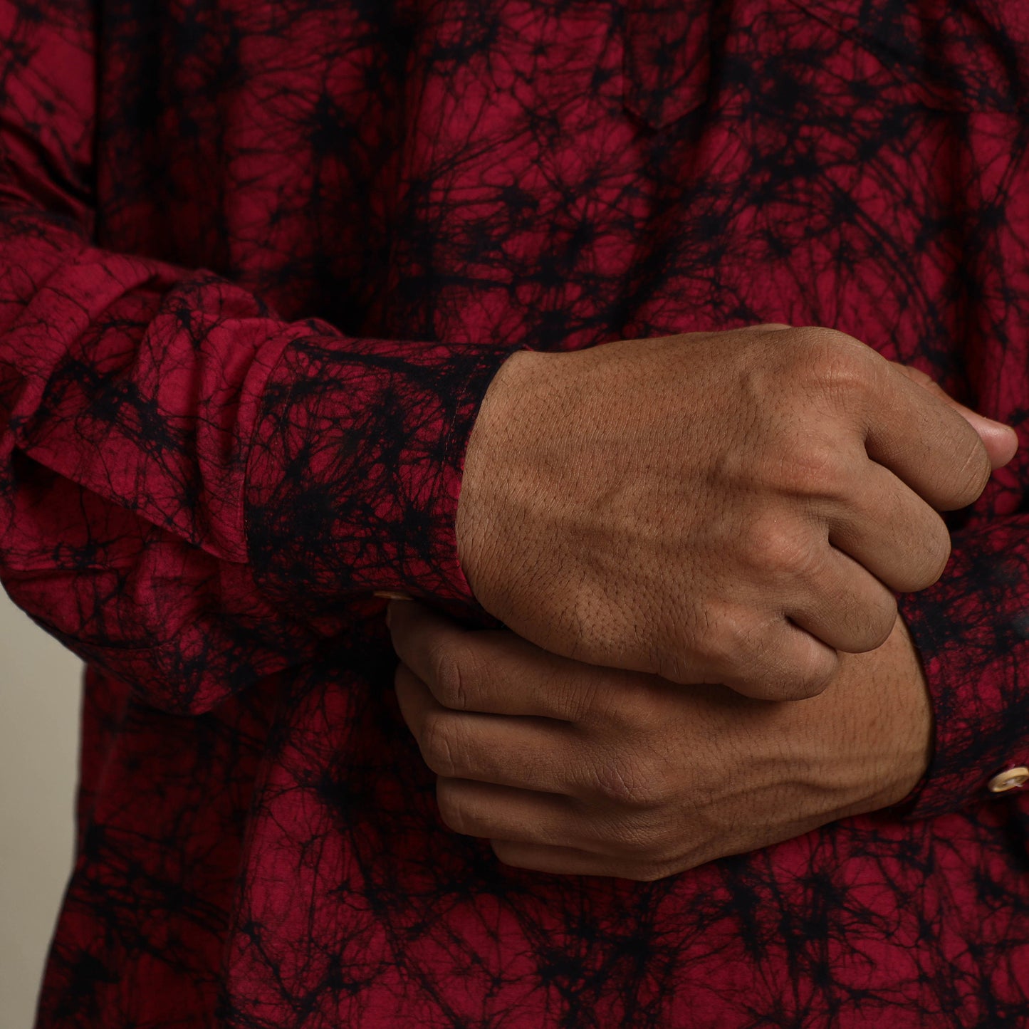 Batik men kurta 