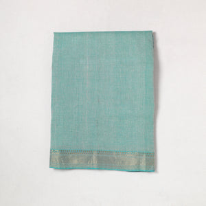 Mangalagiri Handloom Cotton Zari Border Precut Fabric (1.4 meter) 31