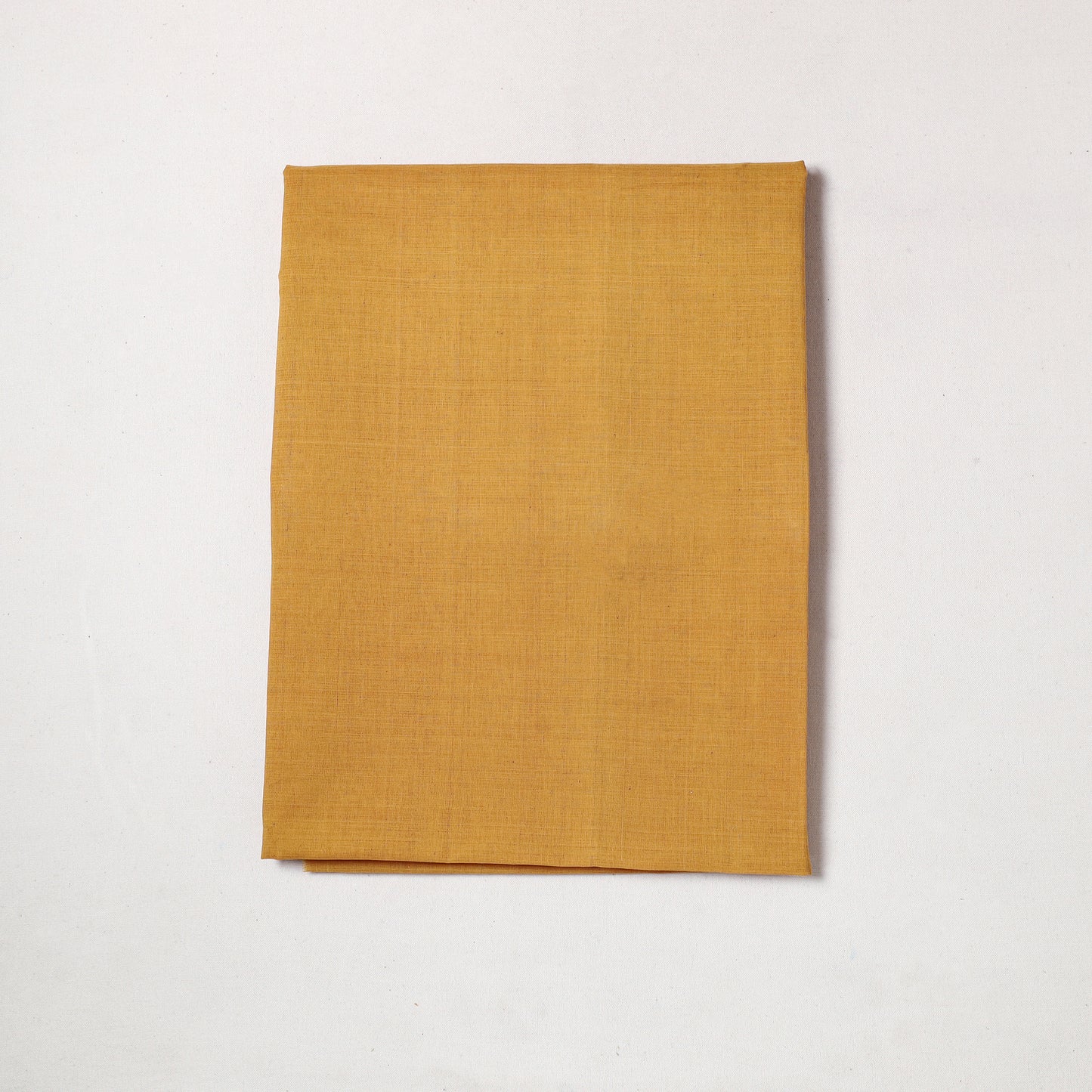 Yellow - Mangalagiri Handloom Cotton Precut Fabric 46