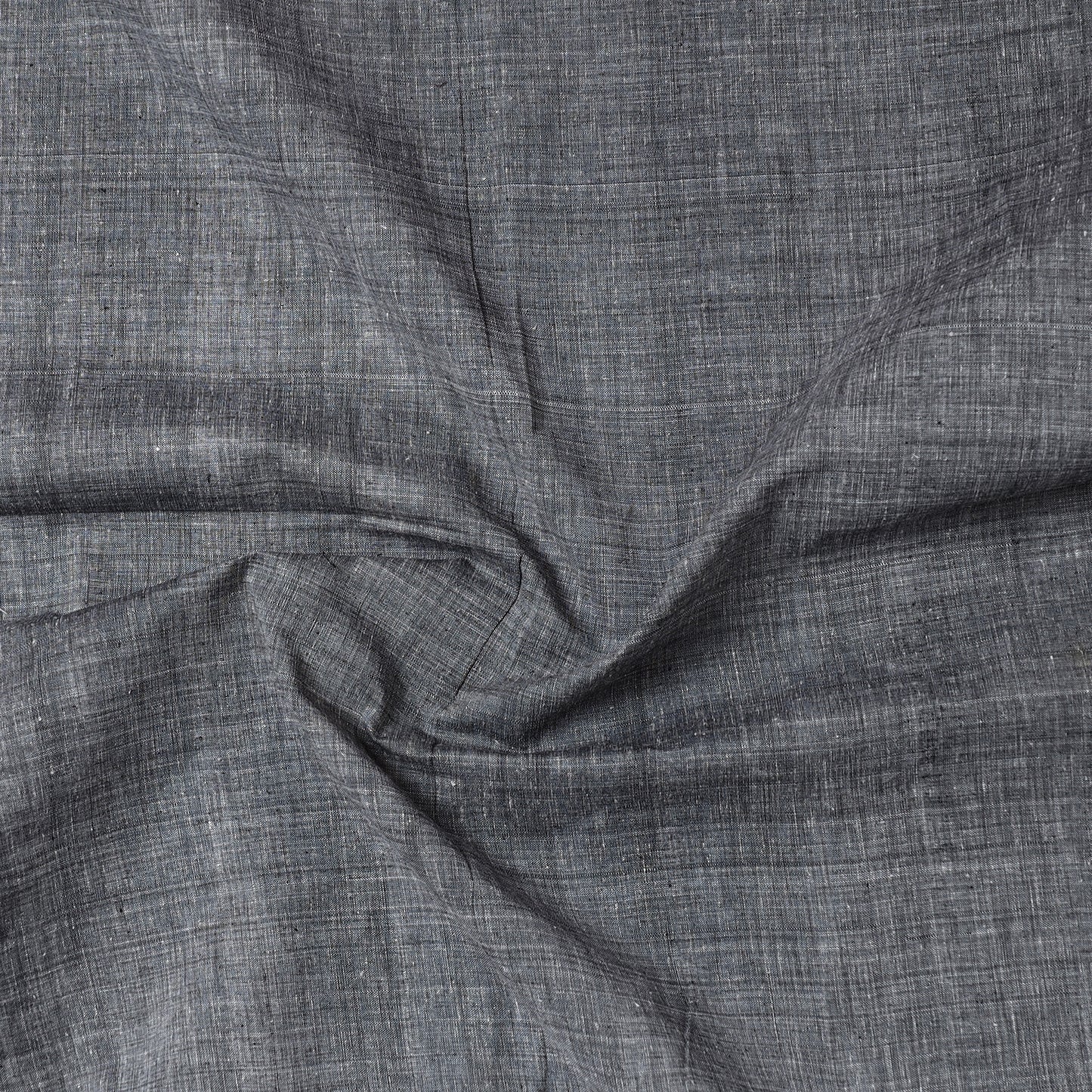 Grey - Mangalagiri Handloom Cotton Precut Fabric 51