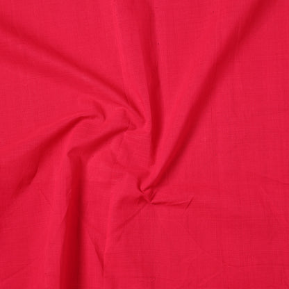 Pink - Mangalagiri Handloom Cotton Precut Fabric (1.5 meter) 54