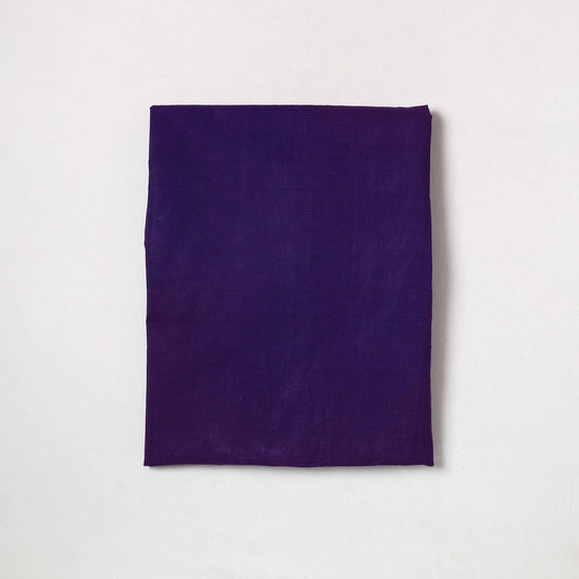 Blue - Mangalagiri Handloom Cotton Precut Fabric (2.2 meter) 55