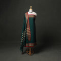 Dharwad Cotton Plain Thread Border Unstitched Dress Material: Kurta, Bottom & Dupatta 15