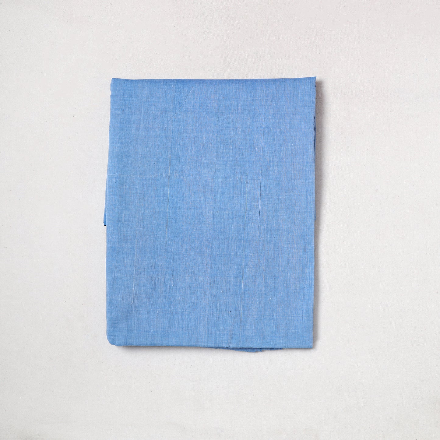 Blue - Mangalagiri Handloom Cotton Precut Fabric (2 meter) 62