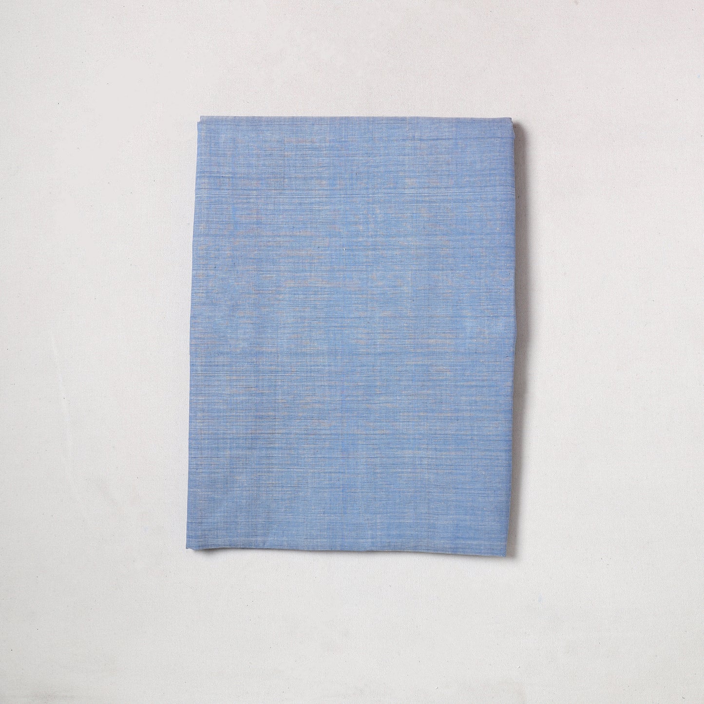 Blue - Mangalagiri Handloom Cotton Precut Fabric (2 meter) 63