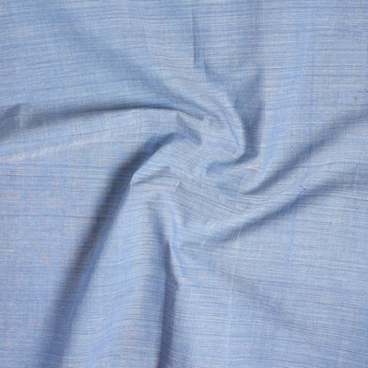Blue - Mangalagiri Handloom Cotton Precut Fabric (2 meter) 63