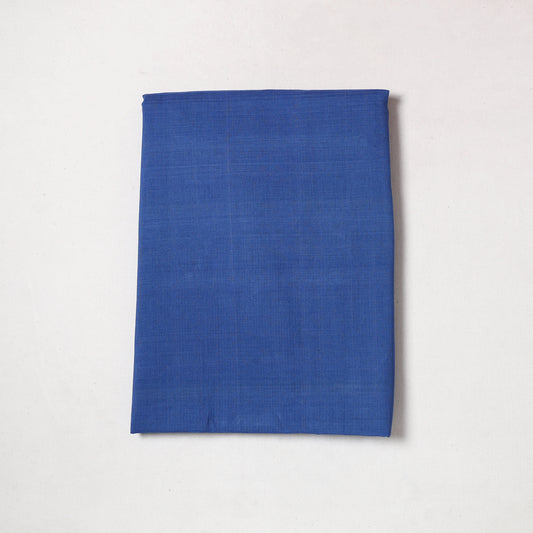 Blue - Mangalagiri Handloom Cotton Precut Fabric (2 meter) 64