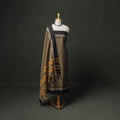 Dharwad Cotton Plain Thread Border Unstitched Dress Material: Kurta, Bottom & Dupatta 17