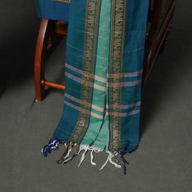 Dharwad Cotton Plain Thread Border Unstitched Dress Material: Kurta, Bottom & Dupatta 18