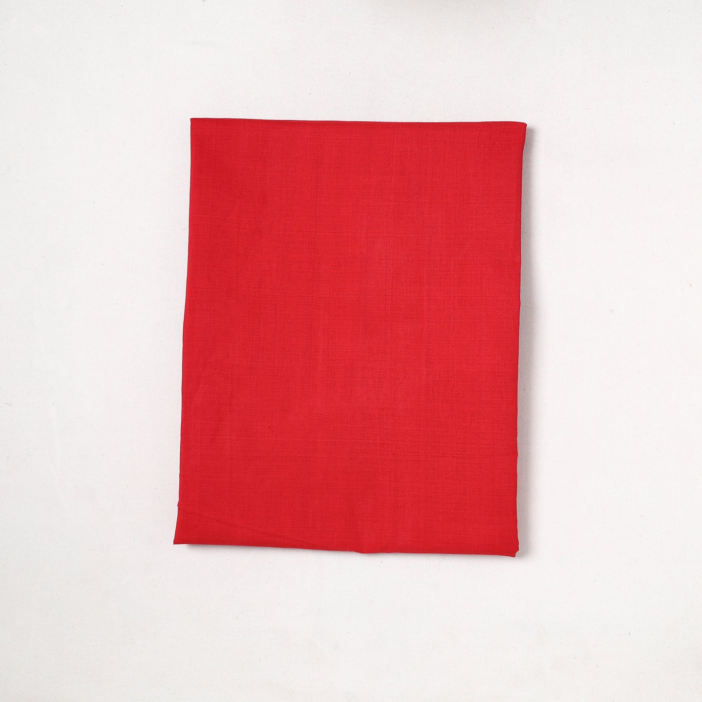 Red - Mangalagiri Handloom Cotton Precut Fabric (1.4 meter) 73