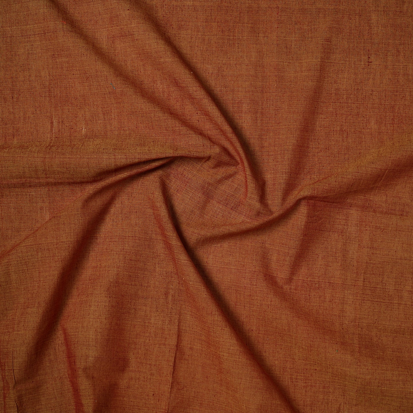 Brown - Mangalagiri Handloom Cotton Precut Fabric (1 meter) 77
