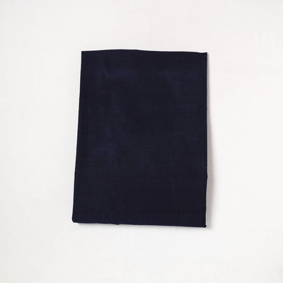 Black - Mangalagiri Handloom Cotton Precut Fabric (2.2 meter) 80