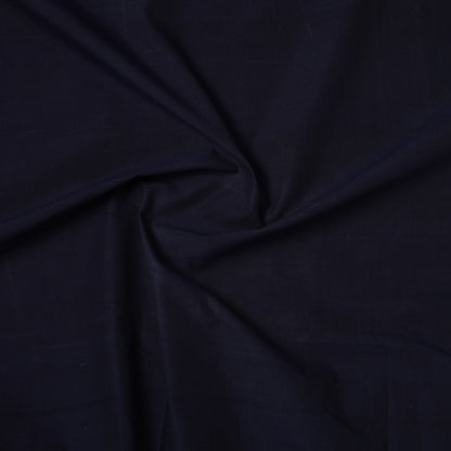 Black - Mangalagiri Handloom Cotton Precut Fabric (2.2 meter) 80