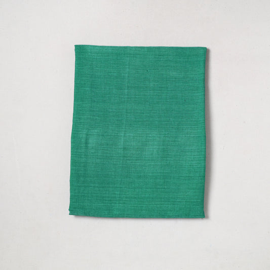 Green - Mangalagiri Handloom Cotton Precut Fabric (1.5 meter) 83