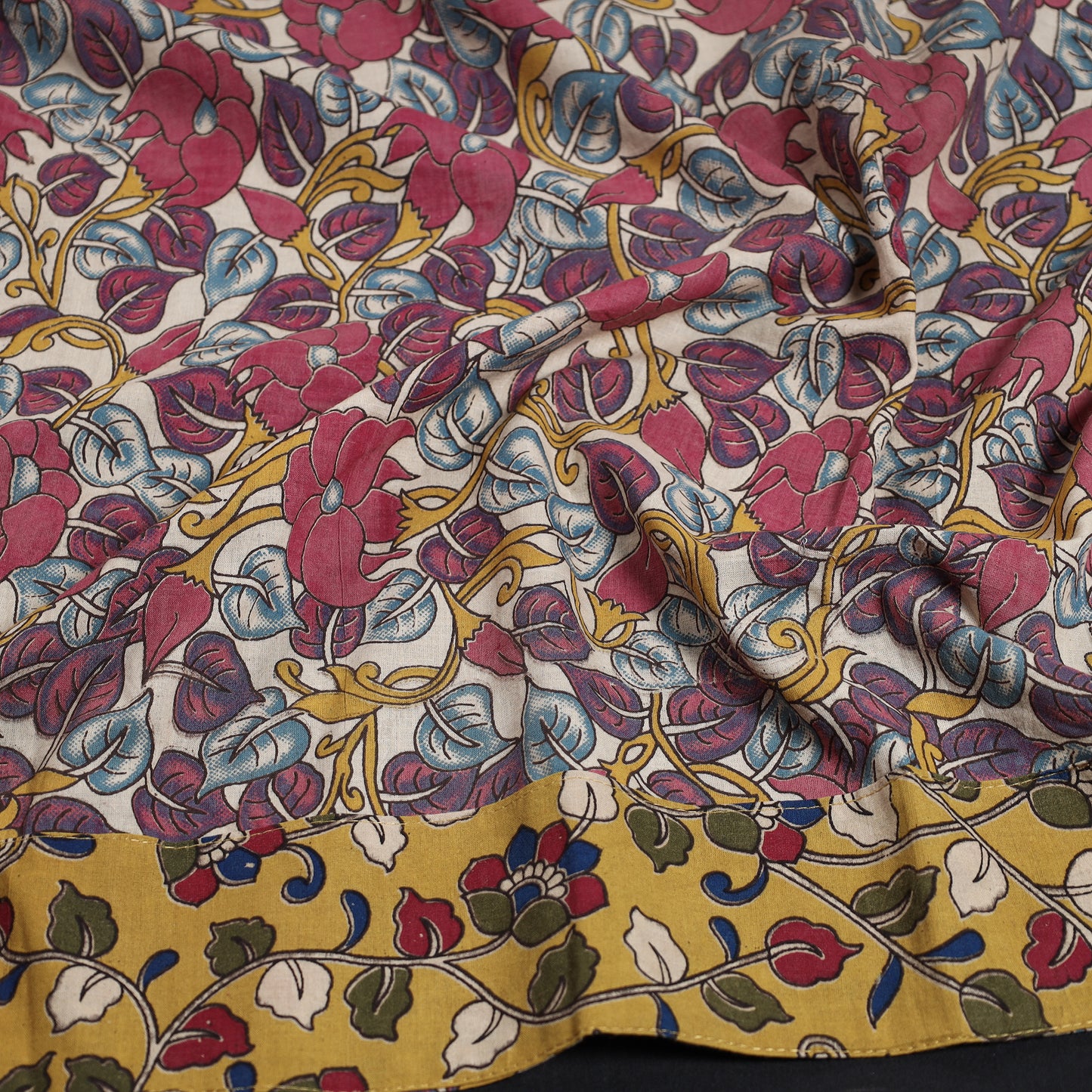 kalamkari blouse piece