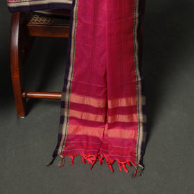 Dharwad Cotton Plain Thread Border Unstitched Dress Material: Kurta, Bottom & Dupatta 34