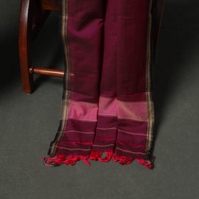Dharwad Cotton Plain Thread Border Unstitched Dress Material: Kurta, Bottom & Dupatta 36