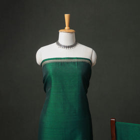Dharwad Cotton Plain Thread Border Unstitched Dress Material: Kurta, Bottom & Dupatta 39
