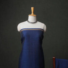 Dharwad Cotton Plain Thread Border Unstitched Dress Material: Kurta, Bottom & Dupatta 41