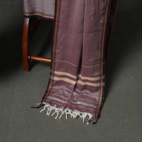 Dharwad Cotton Plain Thread Border Unstitched Dress Material: Kurta, Bottom & Dupatta 46