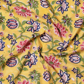  Sanganeri Block Printed Cotton Precut Fabric 51 Online at iTokri.com