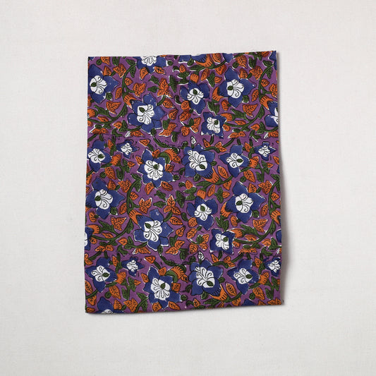 Multicolor - Sanganeri Block Printed Cotton Precut Fabric (1.3 meter) 62