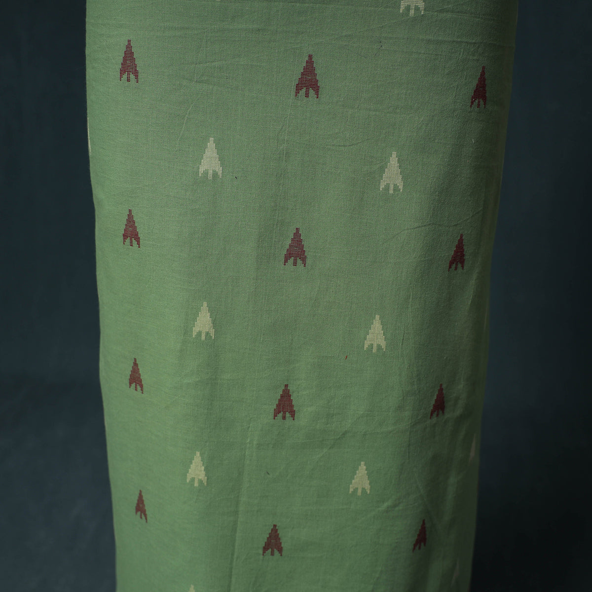 Jacquard Cotton Unstitched Dress Material: Kurta with Dupatta 19