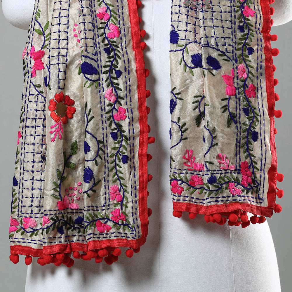 phulkari stole
