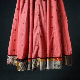Jacquard 24 Kali Cotton Long Skirt with Patchwork Border 09
