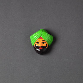  Handpainted Terracotta Face Magnet Online in India  