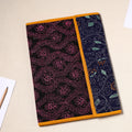 Black Bengal Kantha Work Handcrafted File Folder 