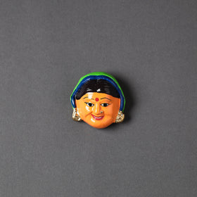  Handpainted Terracotta Face Magnet Online in India  