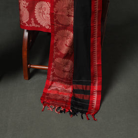 Dharwad Cotton Plain Thread Border Unstitched Dress Material: Kurta, Bottom & Dupatta 57