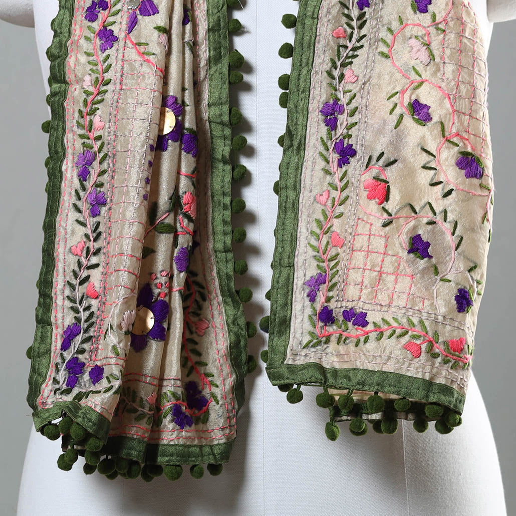 phulkari stole