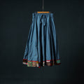 Jacquard 24 Kali Cotton Long Skirt with Patchwork Border 03