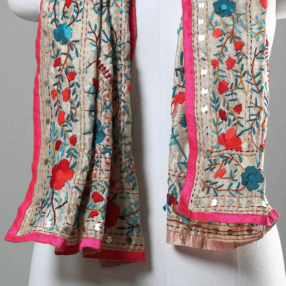 phulkari stole