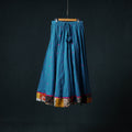 Jacquard 24 Kali Cotton Long Skirt with Patchwork Border 05