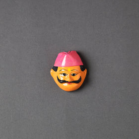 Handpainted Terracotta Face Magnet Online in India  