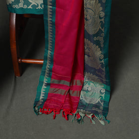 Dharwad Cotton Plain Thread Border Unstitched Dress Material: Kurta, Bottom & Dupatta 60