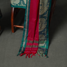 Dharwad Cotton Plain Thread Border Unstitched Dress Material: Kurta, Bottom & Dupatta 61