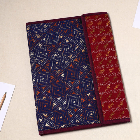 Handcrafted Bengal Kantha Work File Folder 70